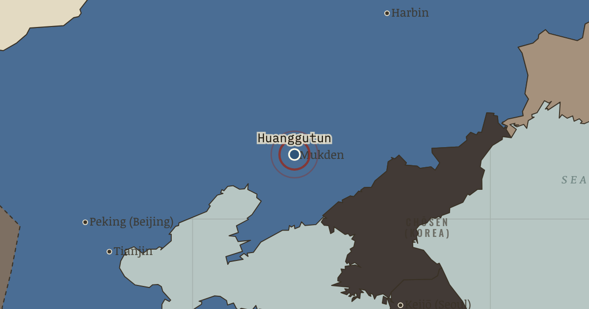 Map: Huanggutun