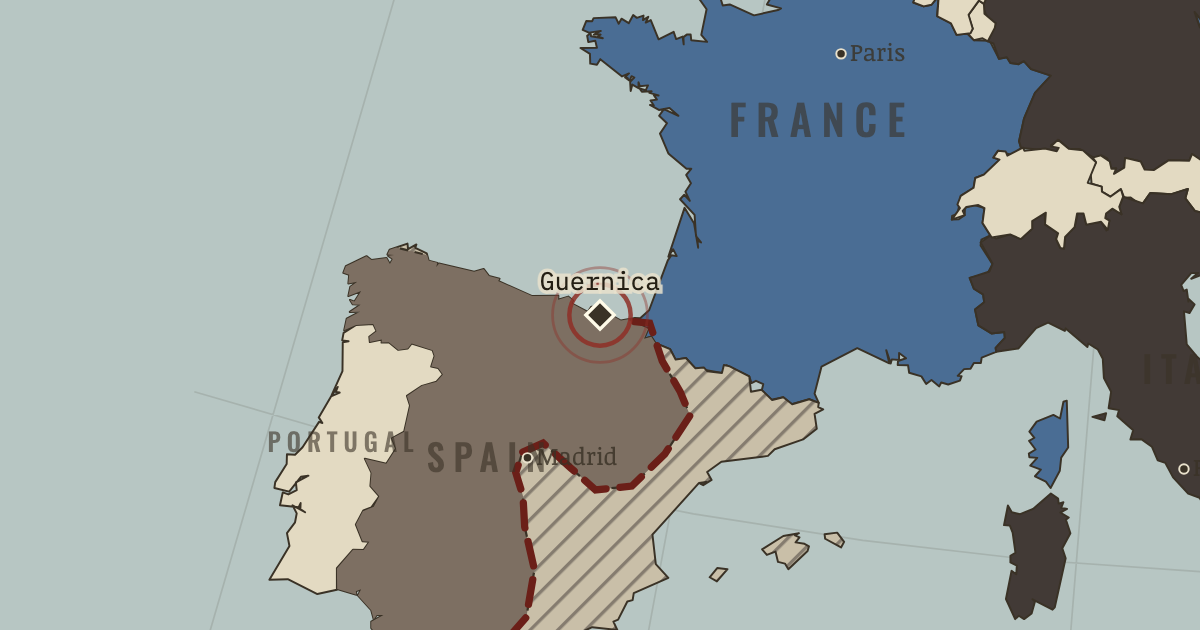 Map: Guernica