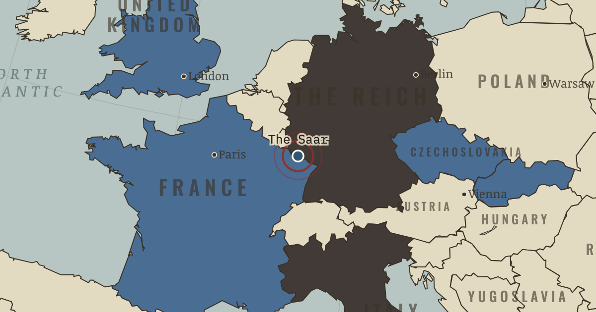 Map: The Saar returns