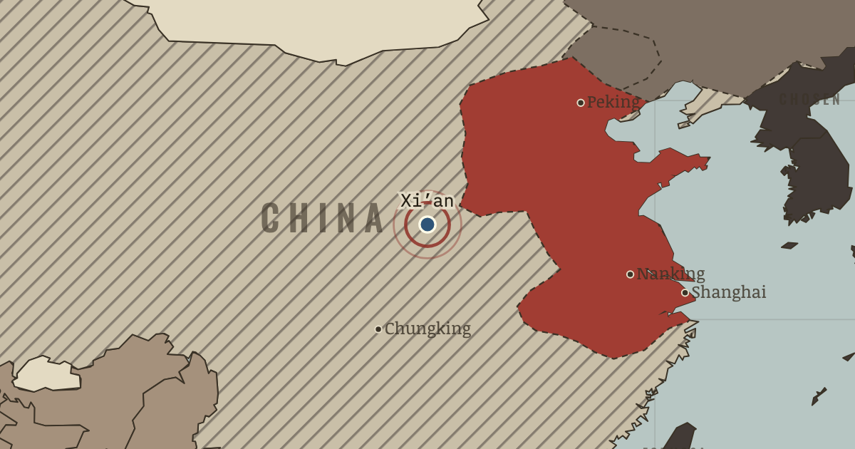 Map: The Xi’an Incident
