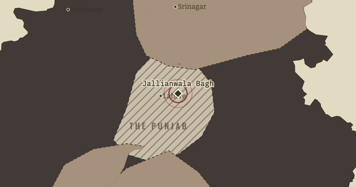 Map: Jallianwala Bagh