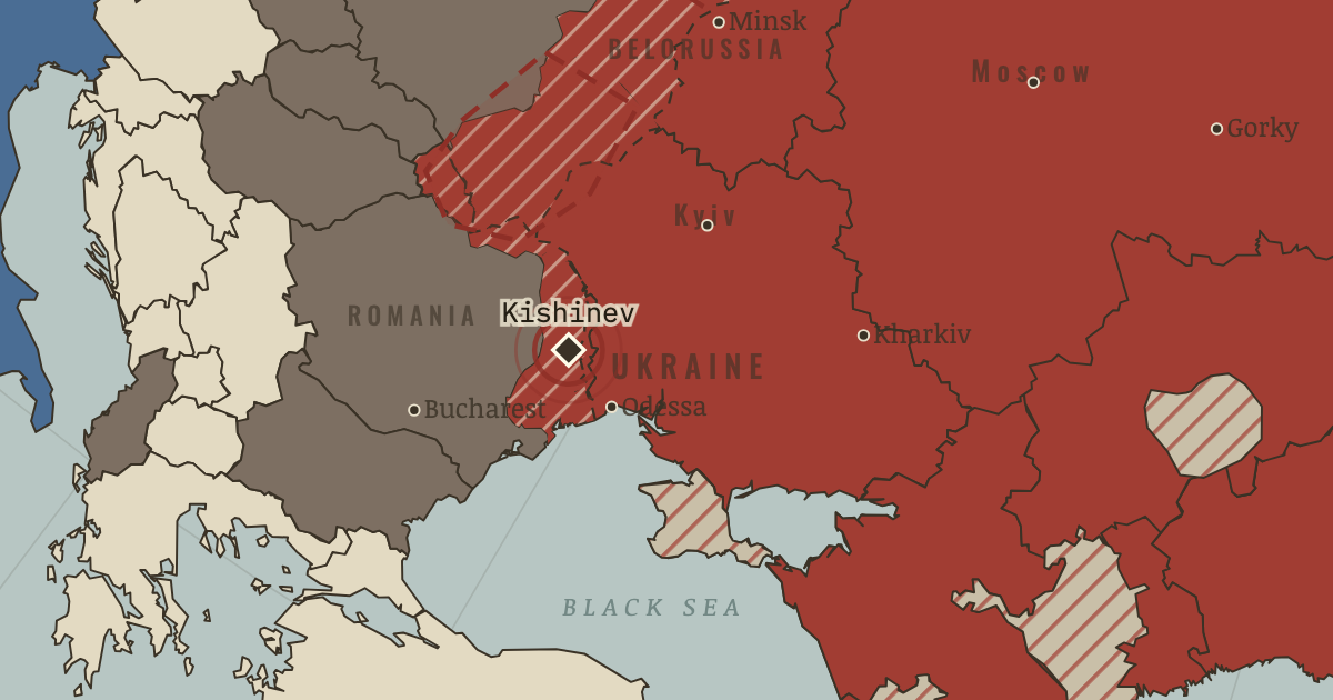 Map showing Soviet postwar famine (1946–47), site of memory in The Soviet Union under Stalin, 1924–1953